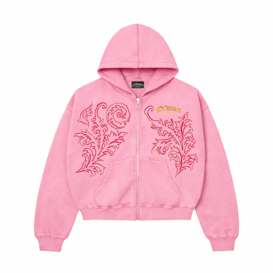 Limited Edition Valentine Maison Hoodie – "Pink" Colorway