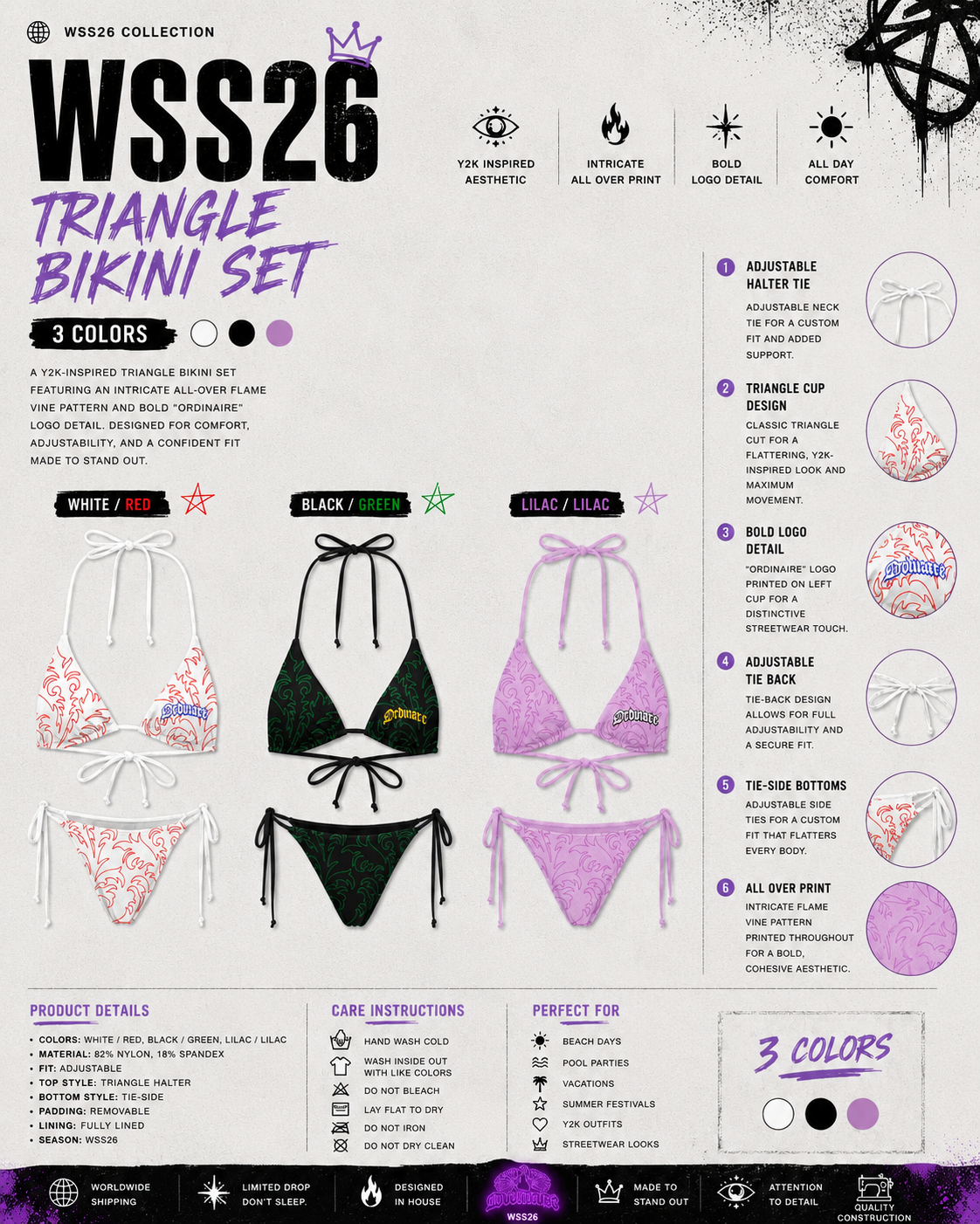 ORDINARE Bikinis